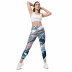 Dreamy Marble Leggings With Pockets
