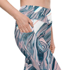 Dreamy Marble Leggings With Pockets