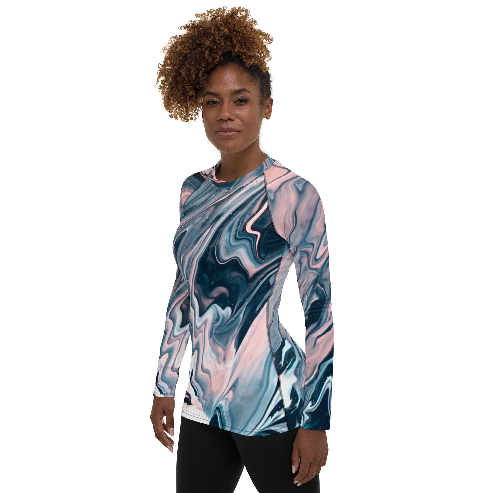 Dreamy Marble Rash Guard