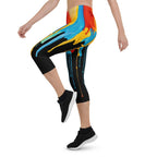 Dripping Color Capris