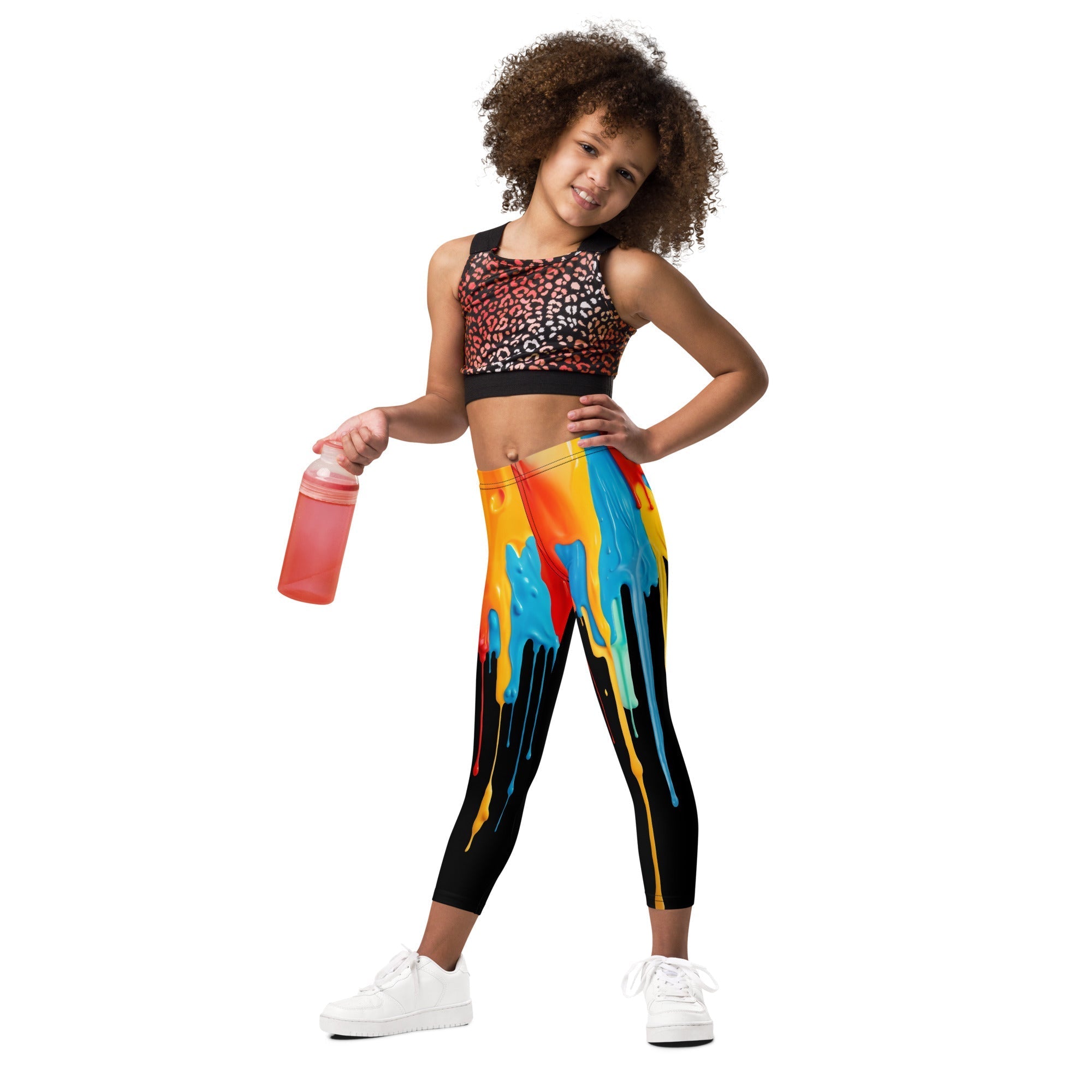 Dripping Color Kid's Leggings
