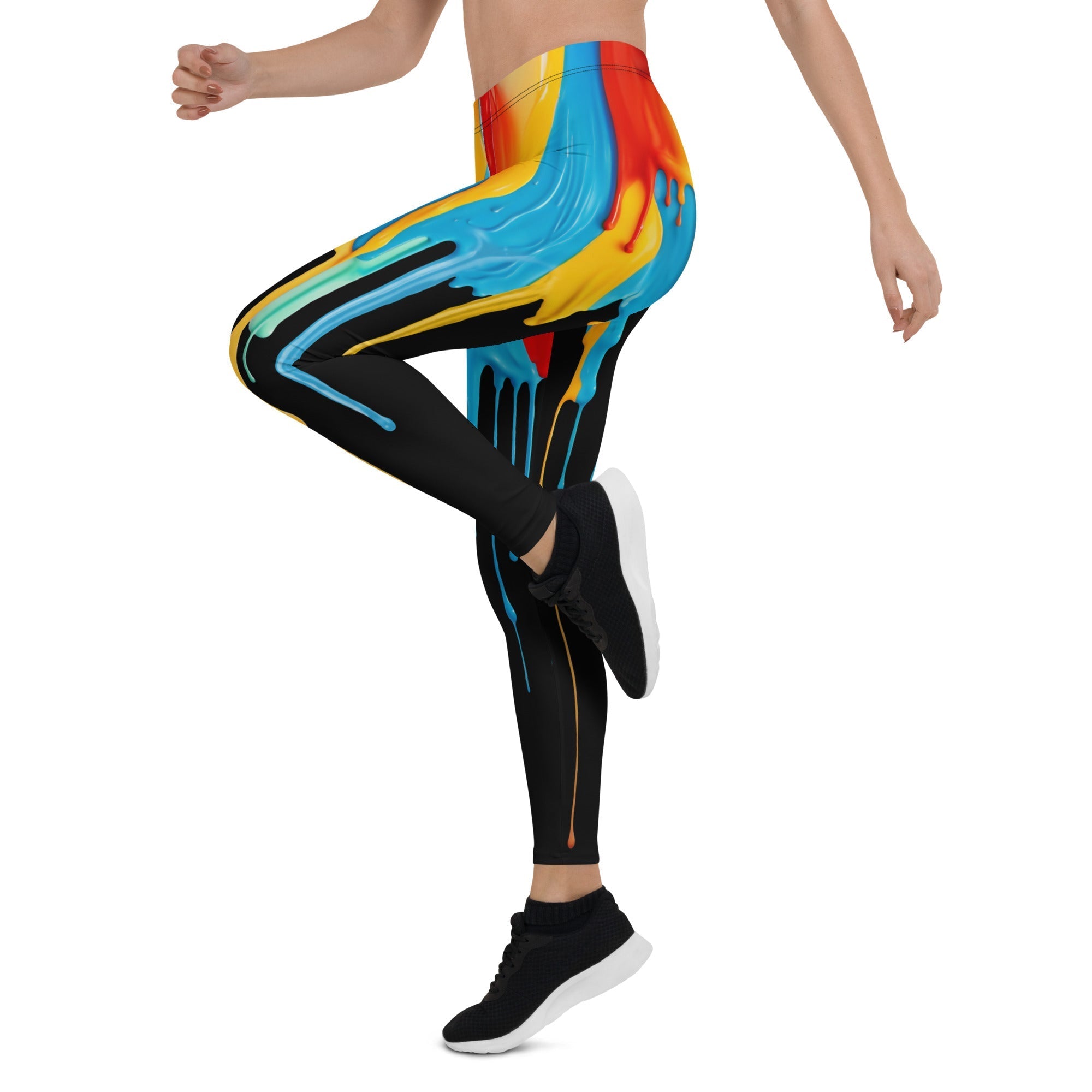 Striped Fitness Yoga Leggings – grapestation.com