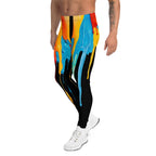 Dripping Color Men's Leggings