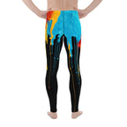 Dripping Color Men's Leggings