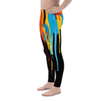 Dripping Color Men's Leggings