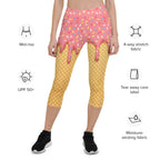 Dripping Ice Cream Capris