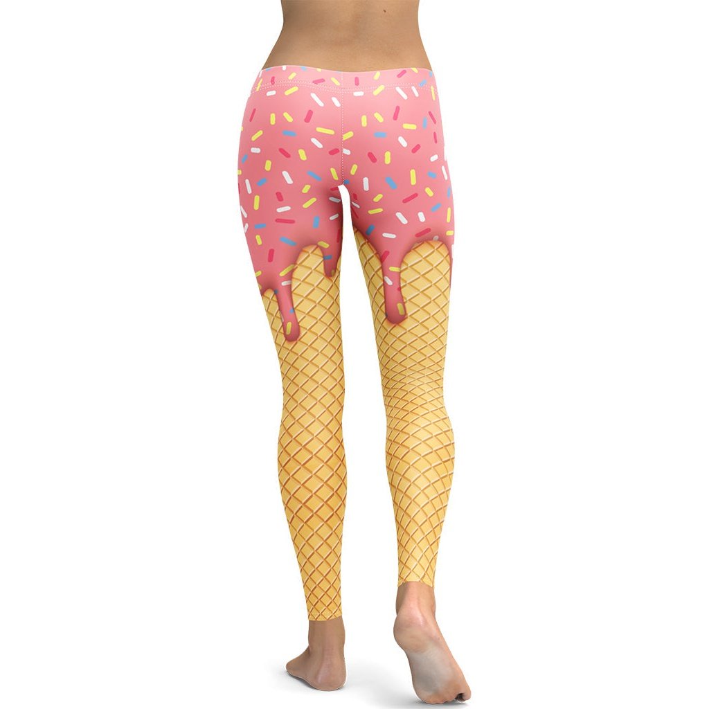 Dripping Ice Cream Leggings