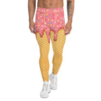 Dripping Ice Cream Men's Leggings