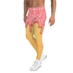 Dripping Ice Cream Men's Leggings
