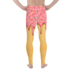 Dripping Ice Cream Men's Leggings