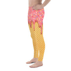 Dripping Ice Cream Men's Leggings