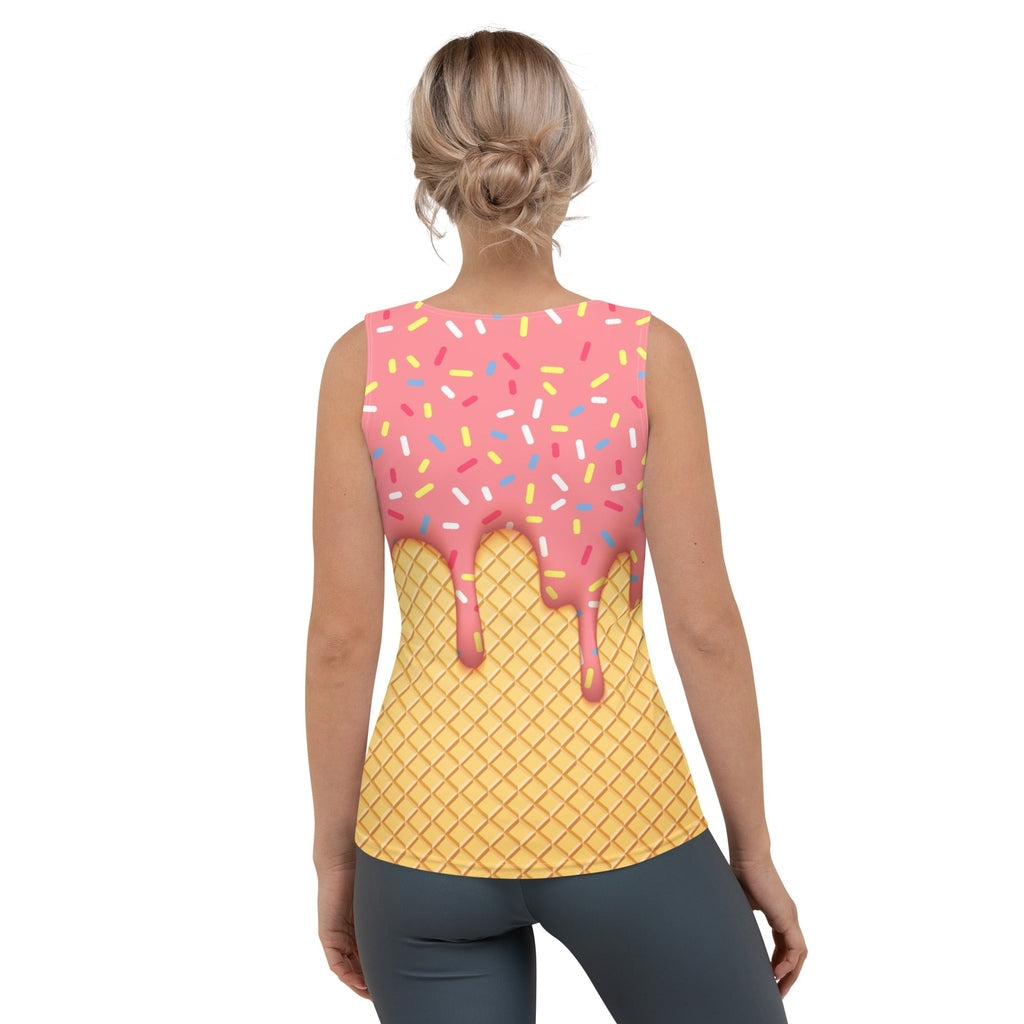 Dripping Ice Cream Tank Top