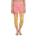Dripping Ice Cream Yoga Capris