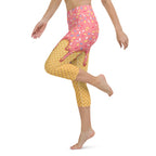 Dripping Ice Cream Yoga Capris