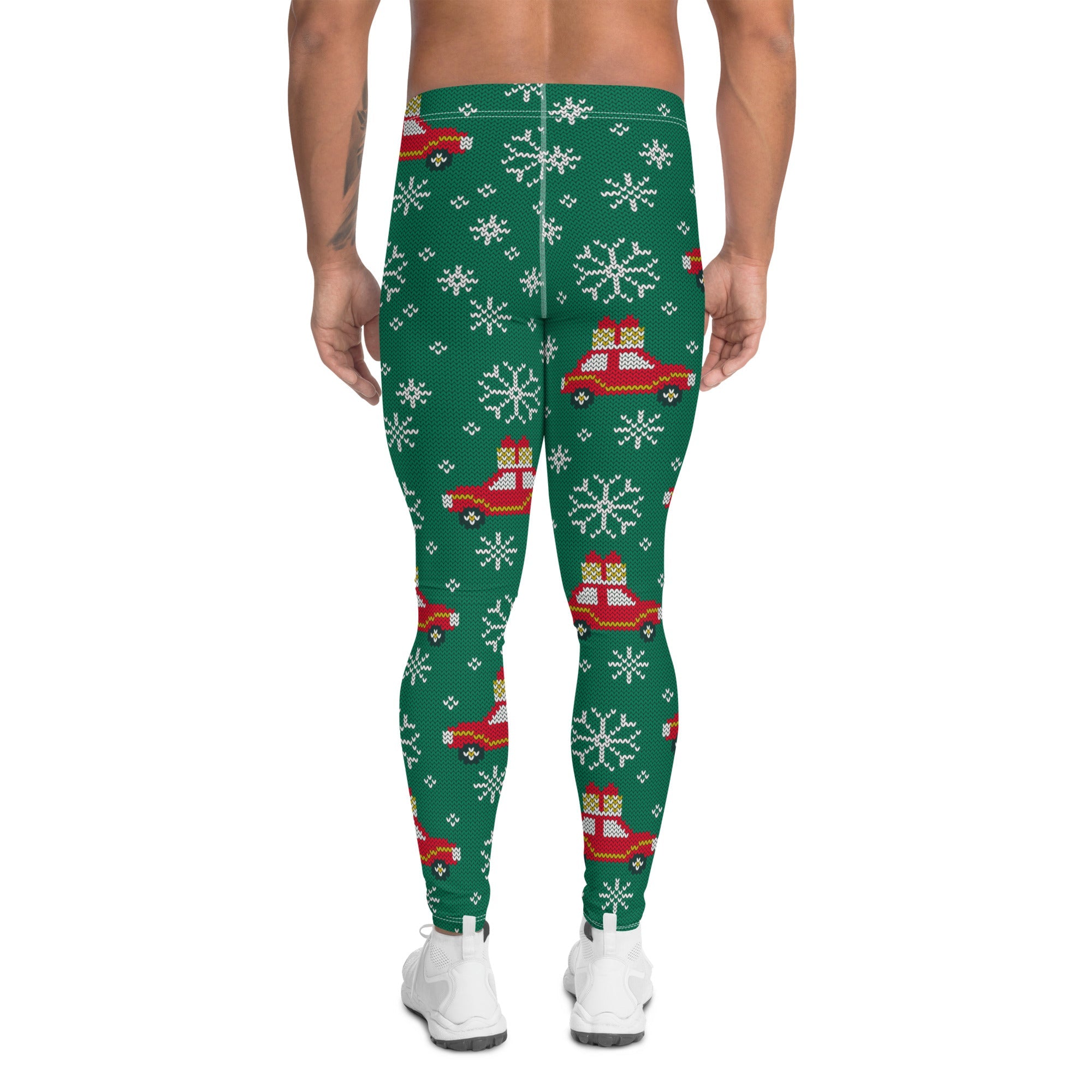 Driving Home For Christmas Men's Leggings