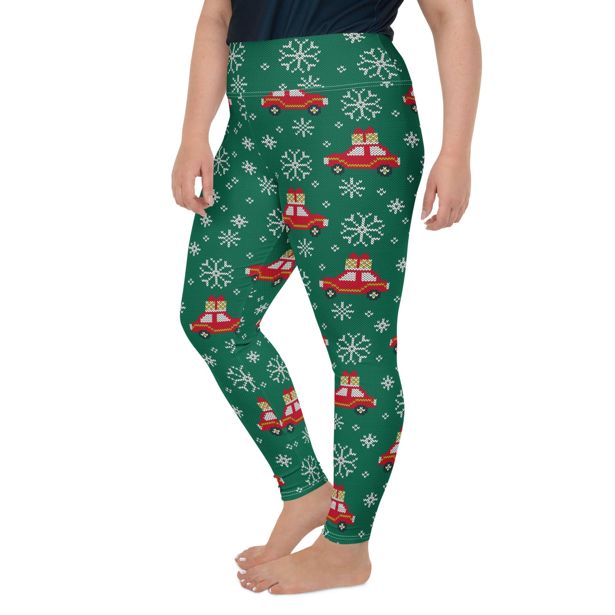 Driving Home For Christmas Plus Size Leggings