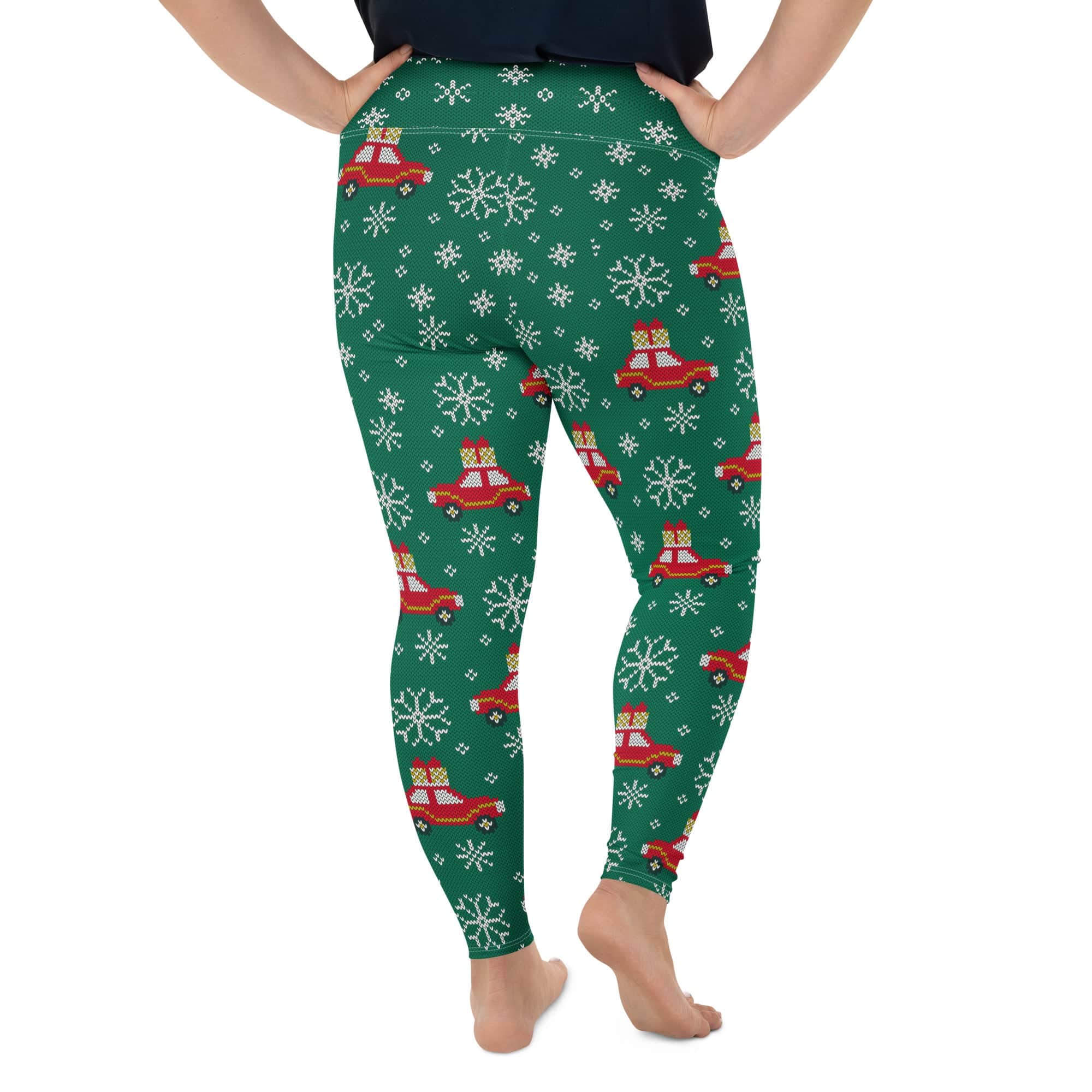 Driving Home For Christmas Plus Size Leggings