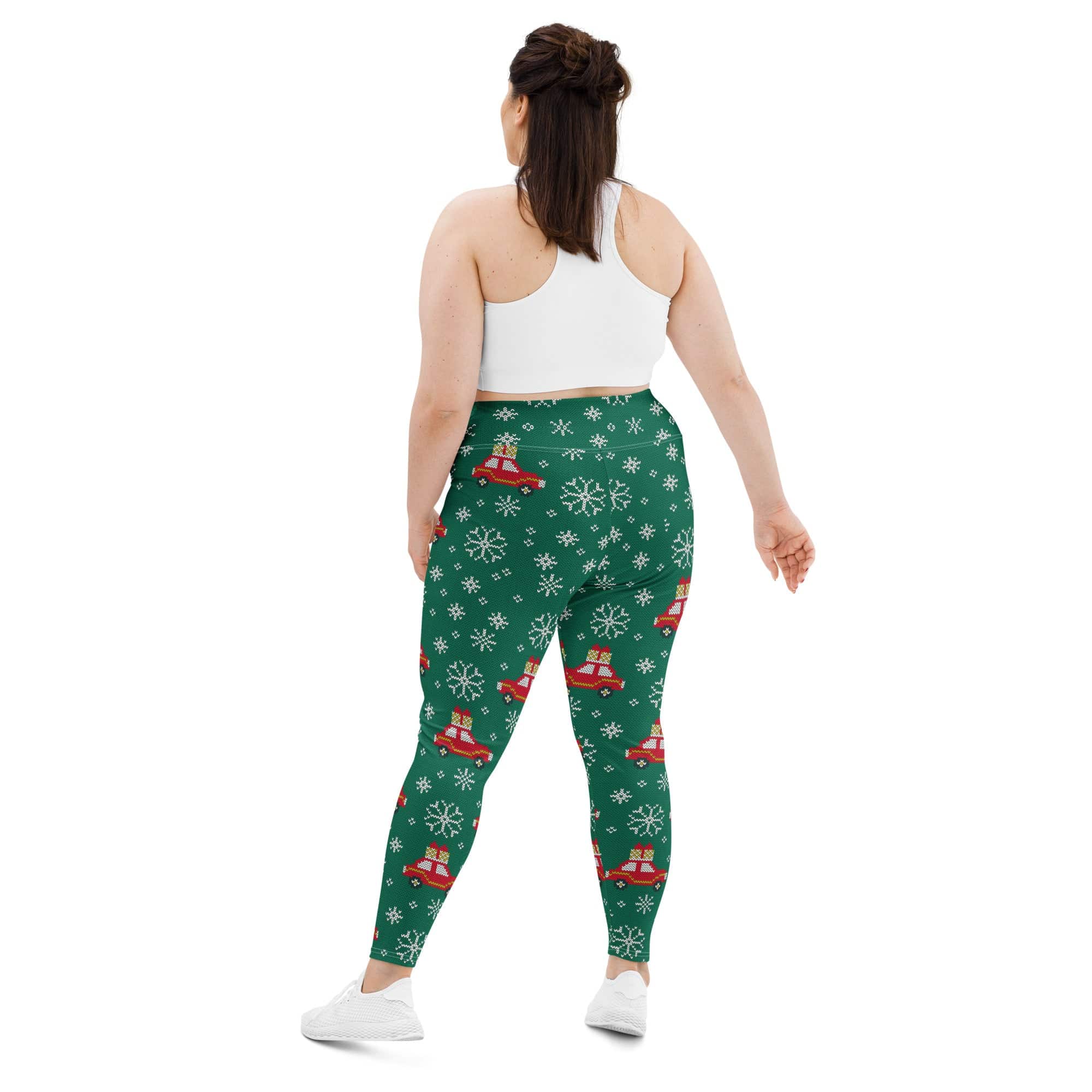 Driving Home For Christmas Plus Size Leggings
