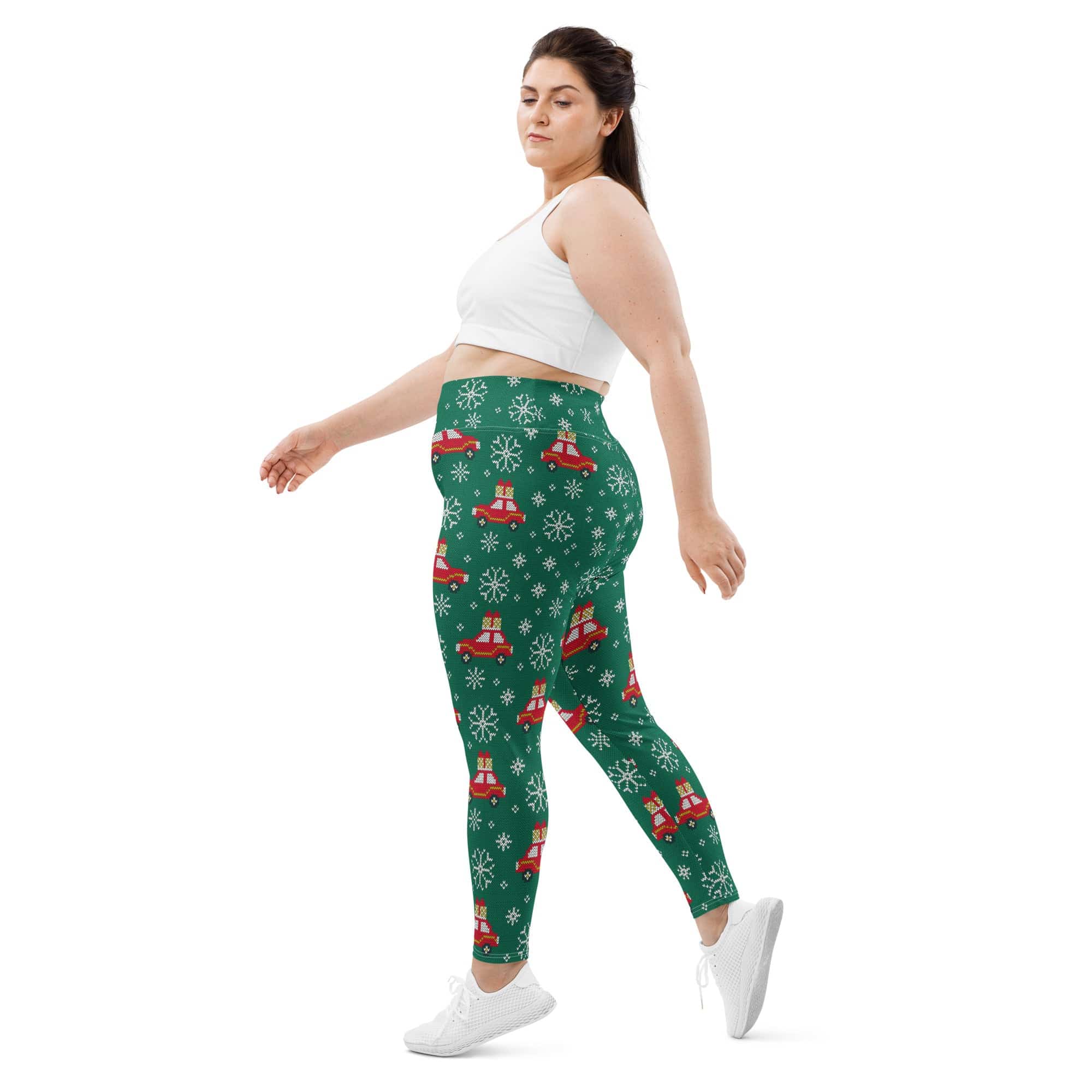 Driving Home For Christmas Plus Size Leggings