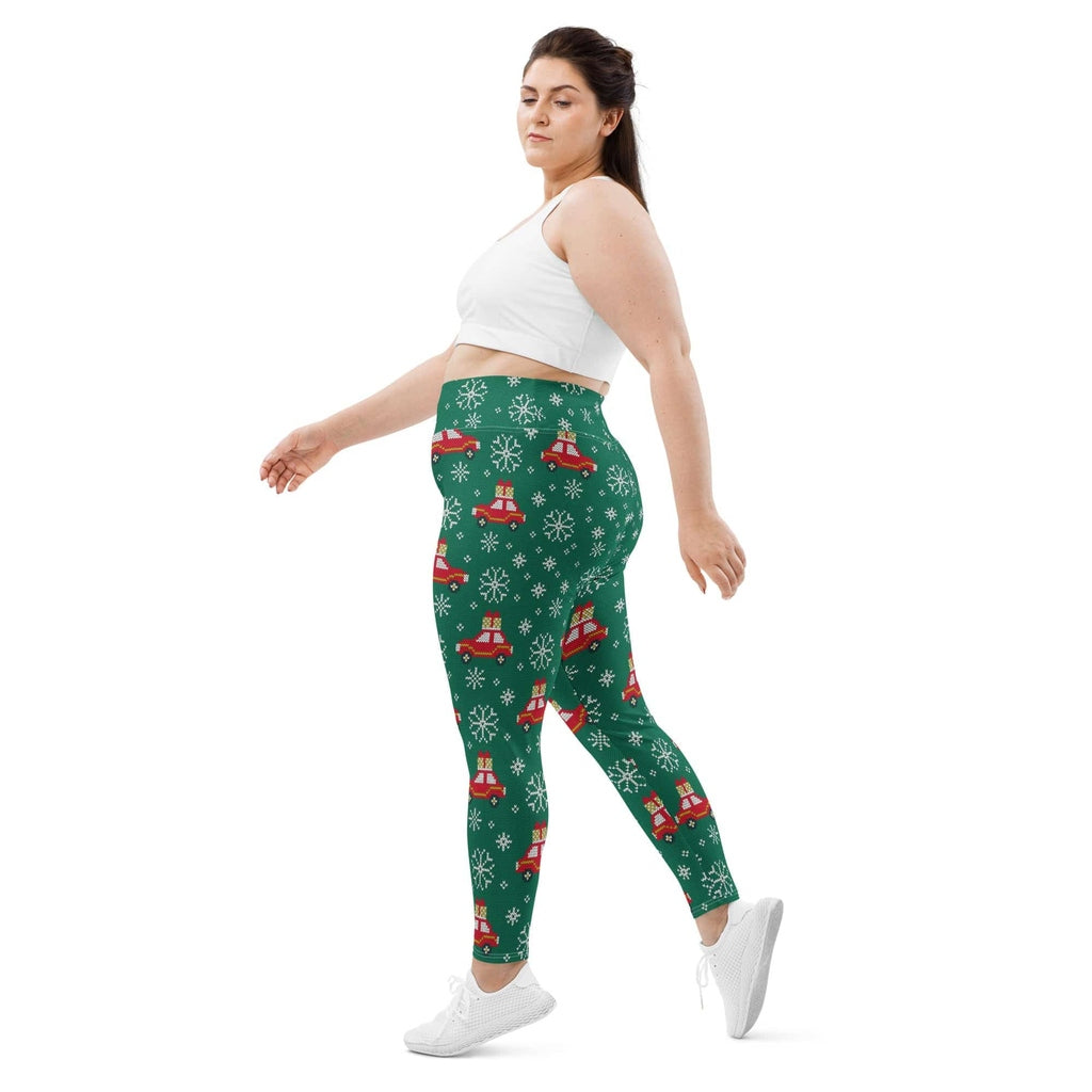 Driving Home For Christmas Plus Size Leggings