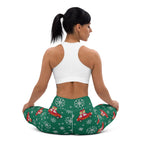 Driving Home For Christmas Yoga Leggings