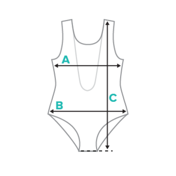 How to measure - One-Piece Swimsuit