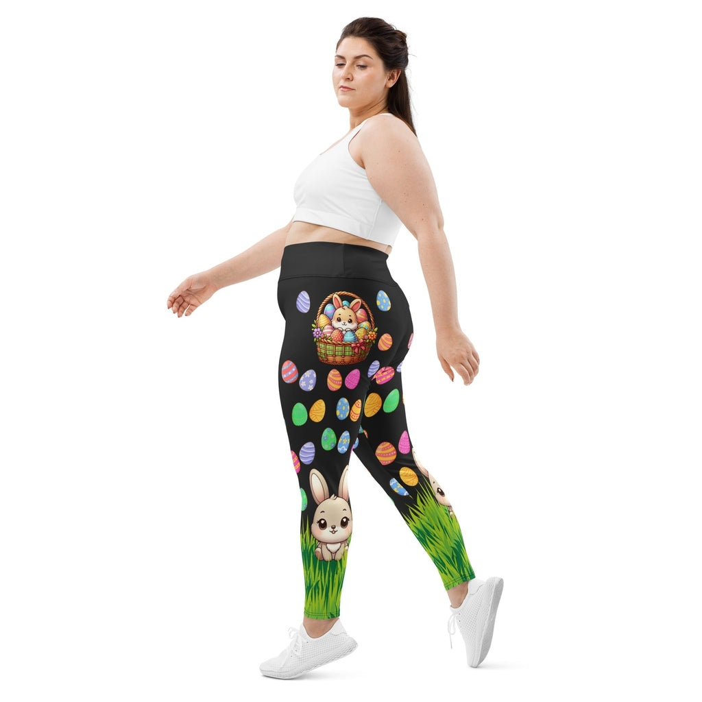 Easter Basket Plus Size Leggings