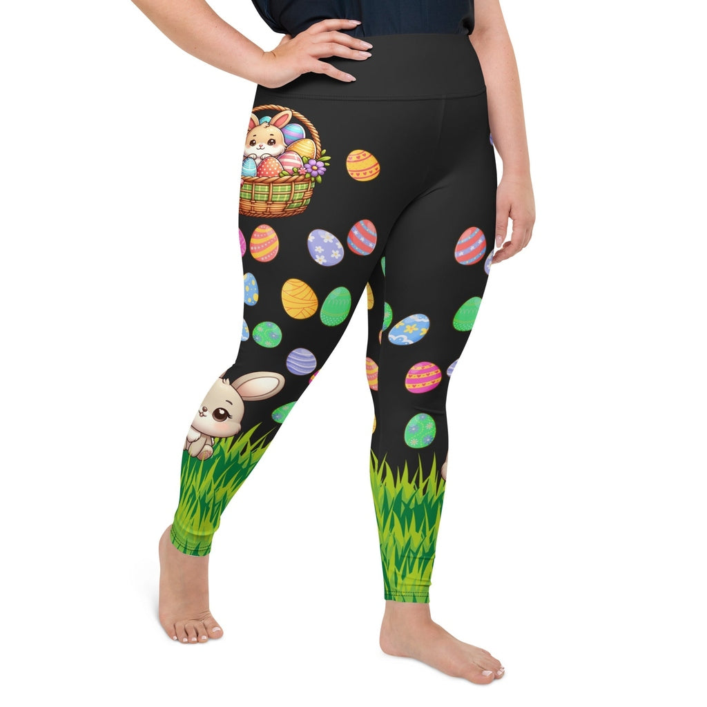 Easter Basket Plus Size Leggings