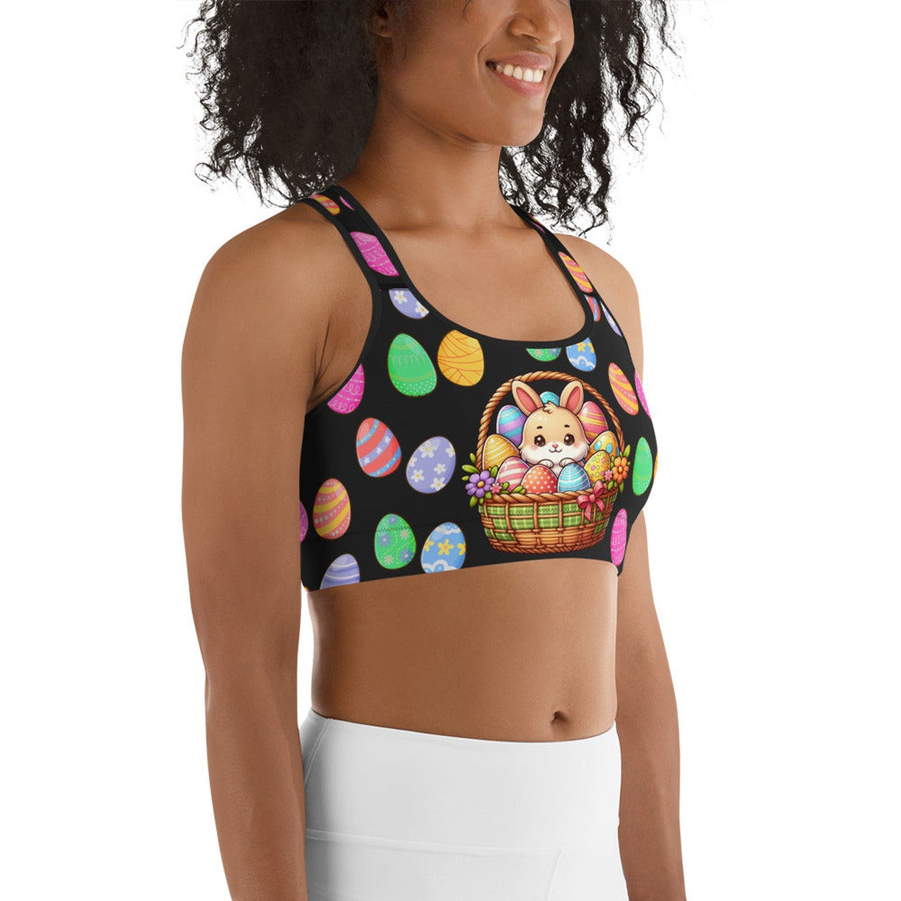 Easter Basket Sports Bra