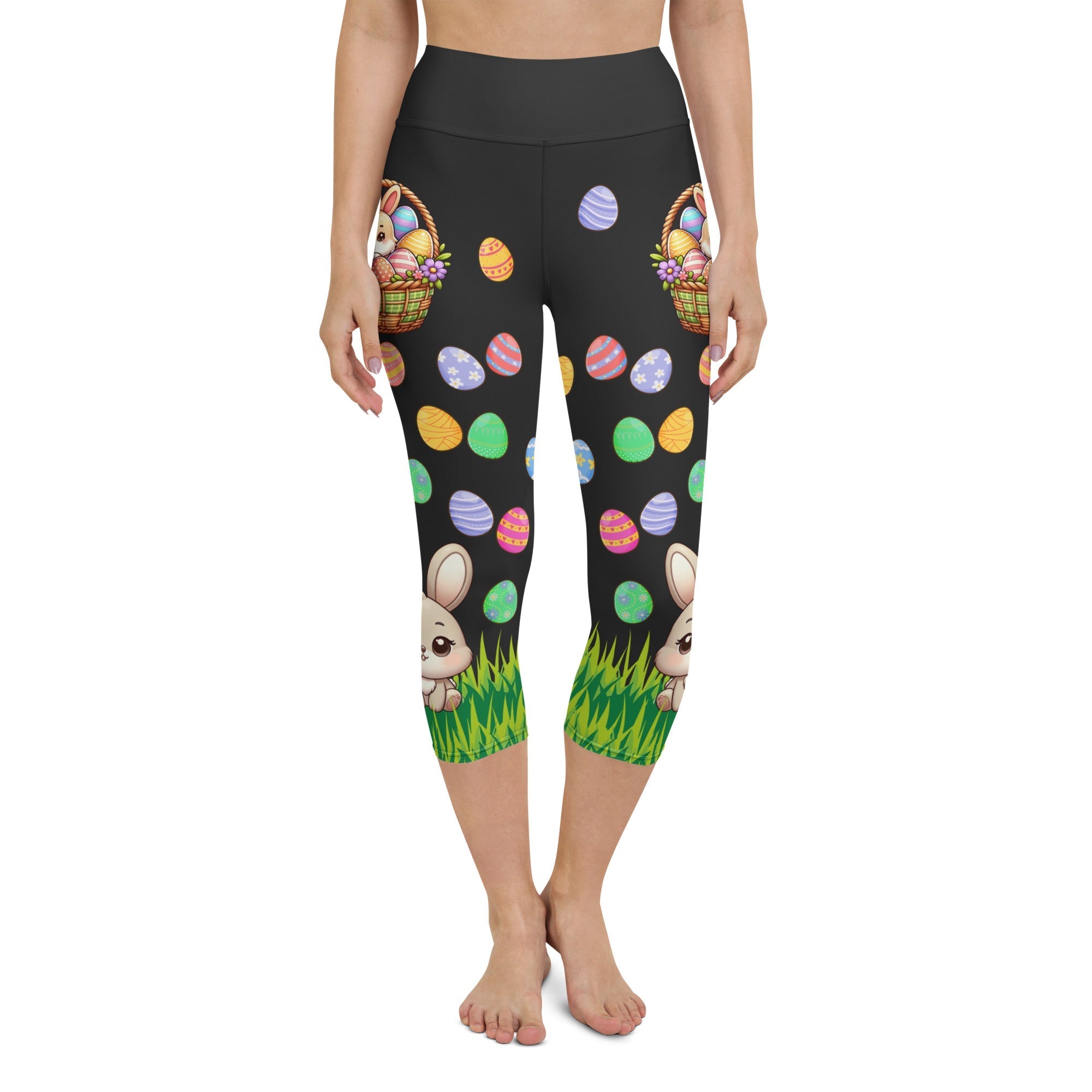 Easter Basket Yoga Capris