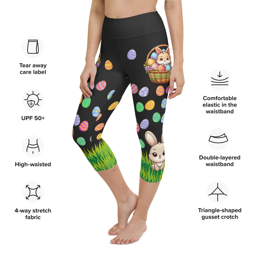 Easter Basket Yoga Capris