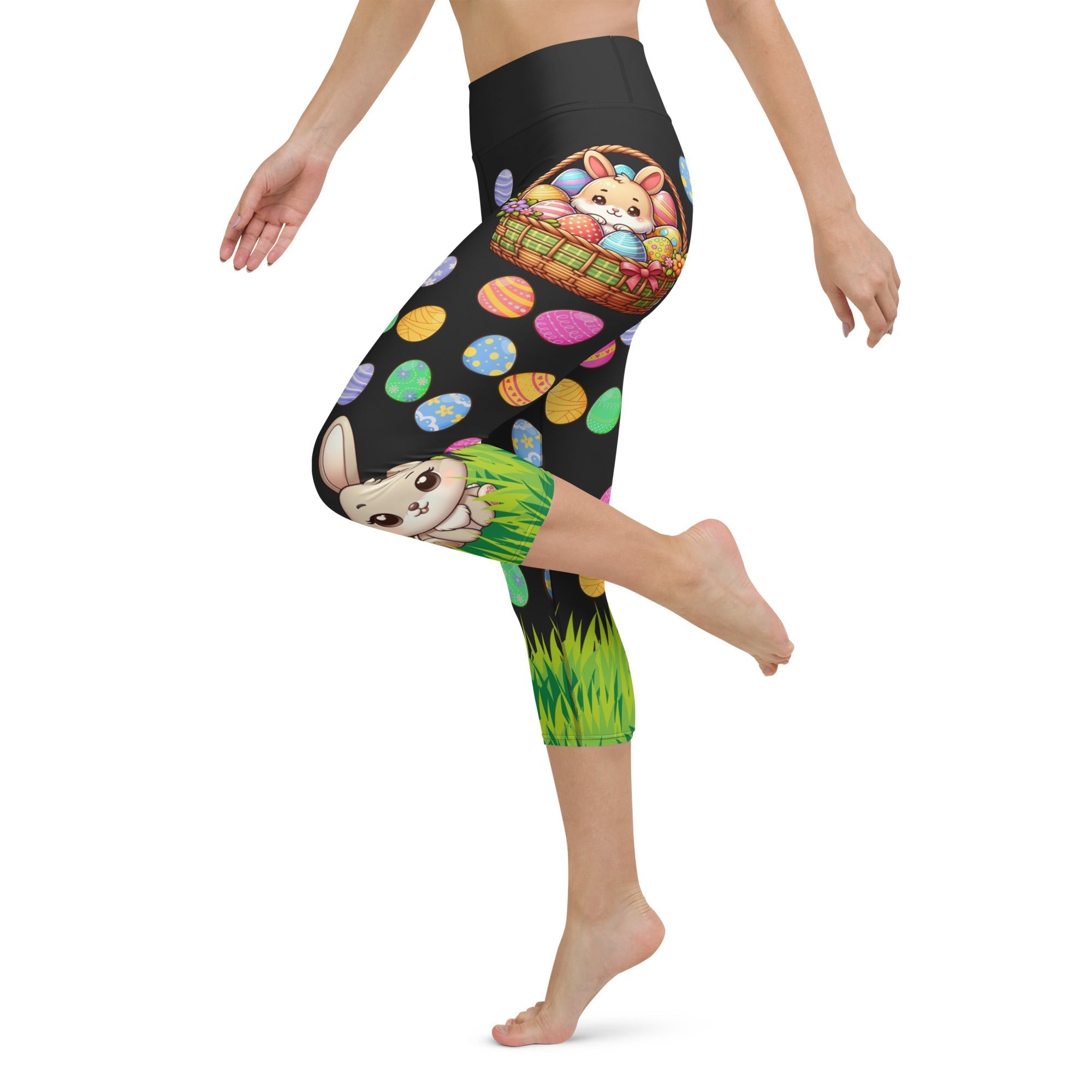 Easter Basket Yoga Capris