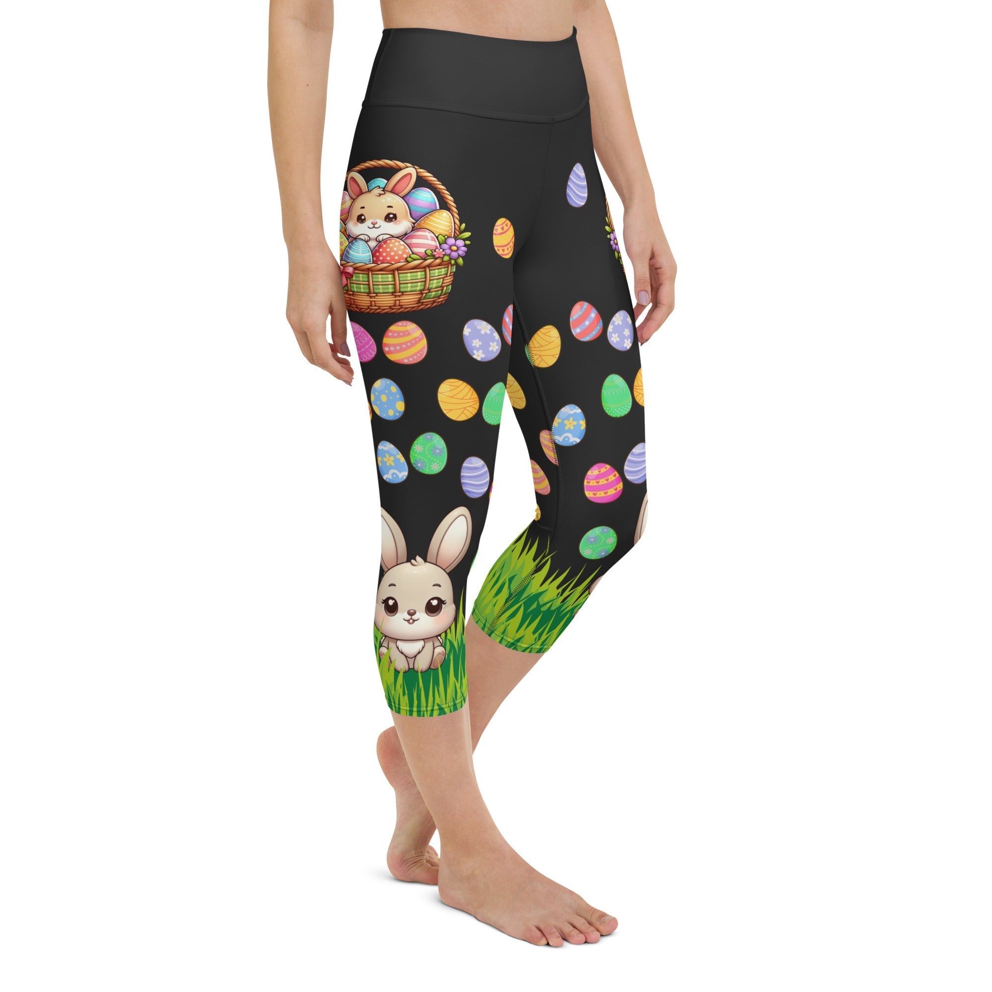 Easter Basket Yoga Capris