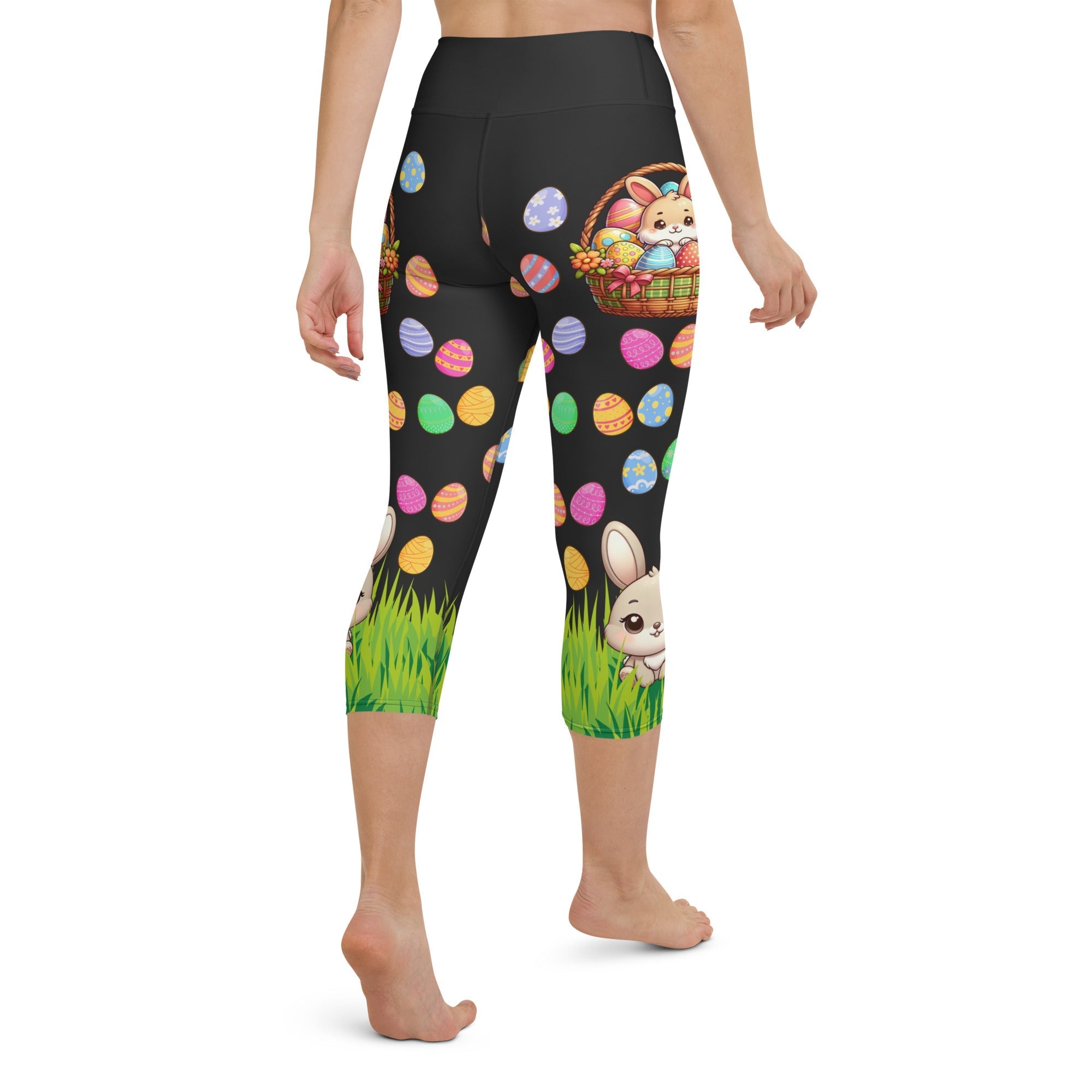 Easter Basket Yoga Capris