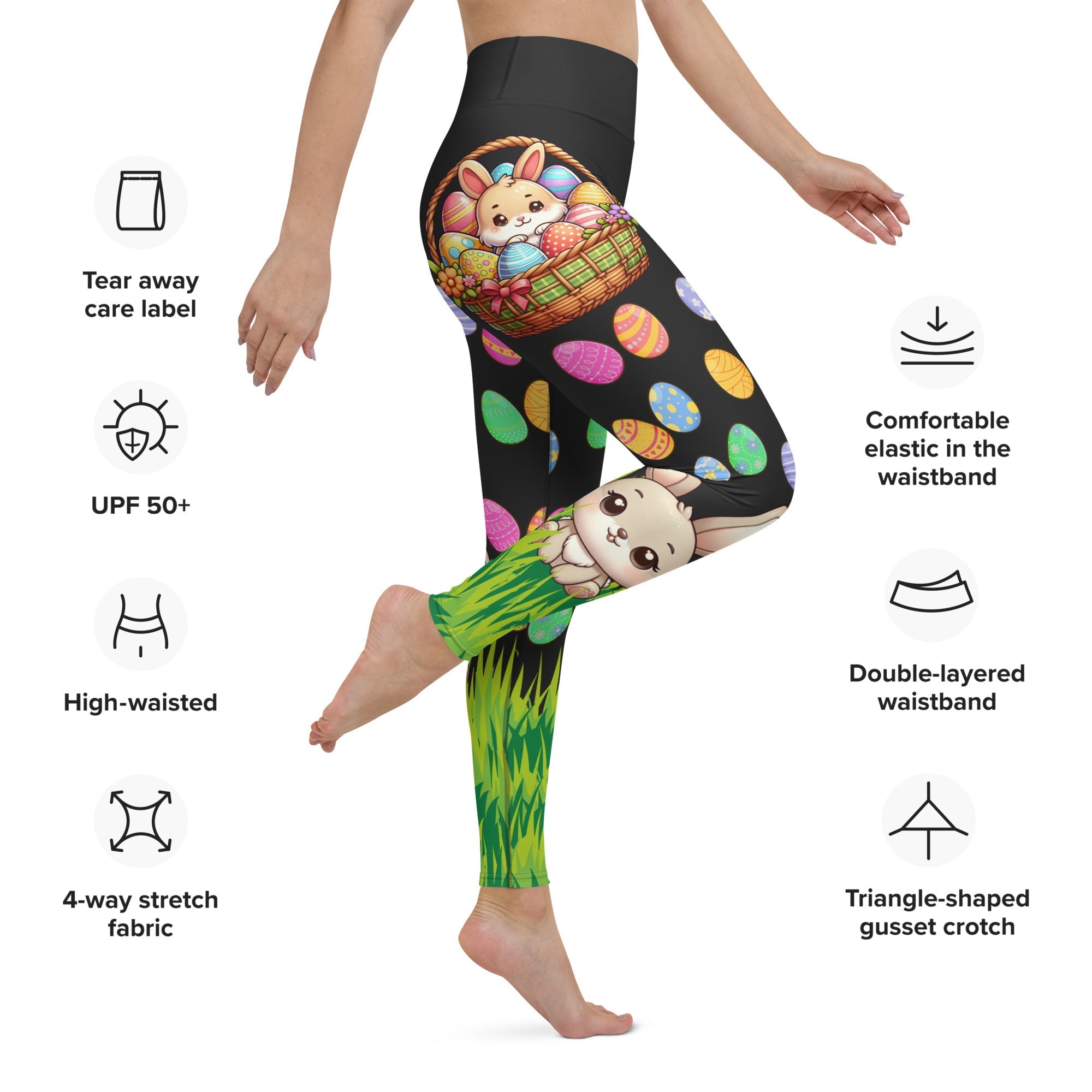 Easter Basket Yoga Leggings