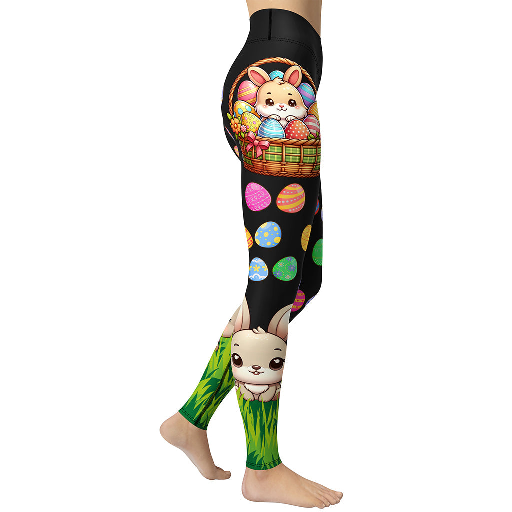 Easter Basket Yoga Leggings