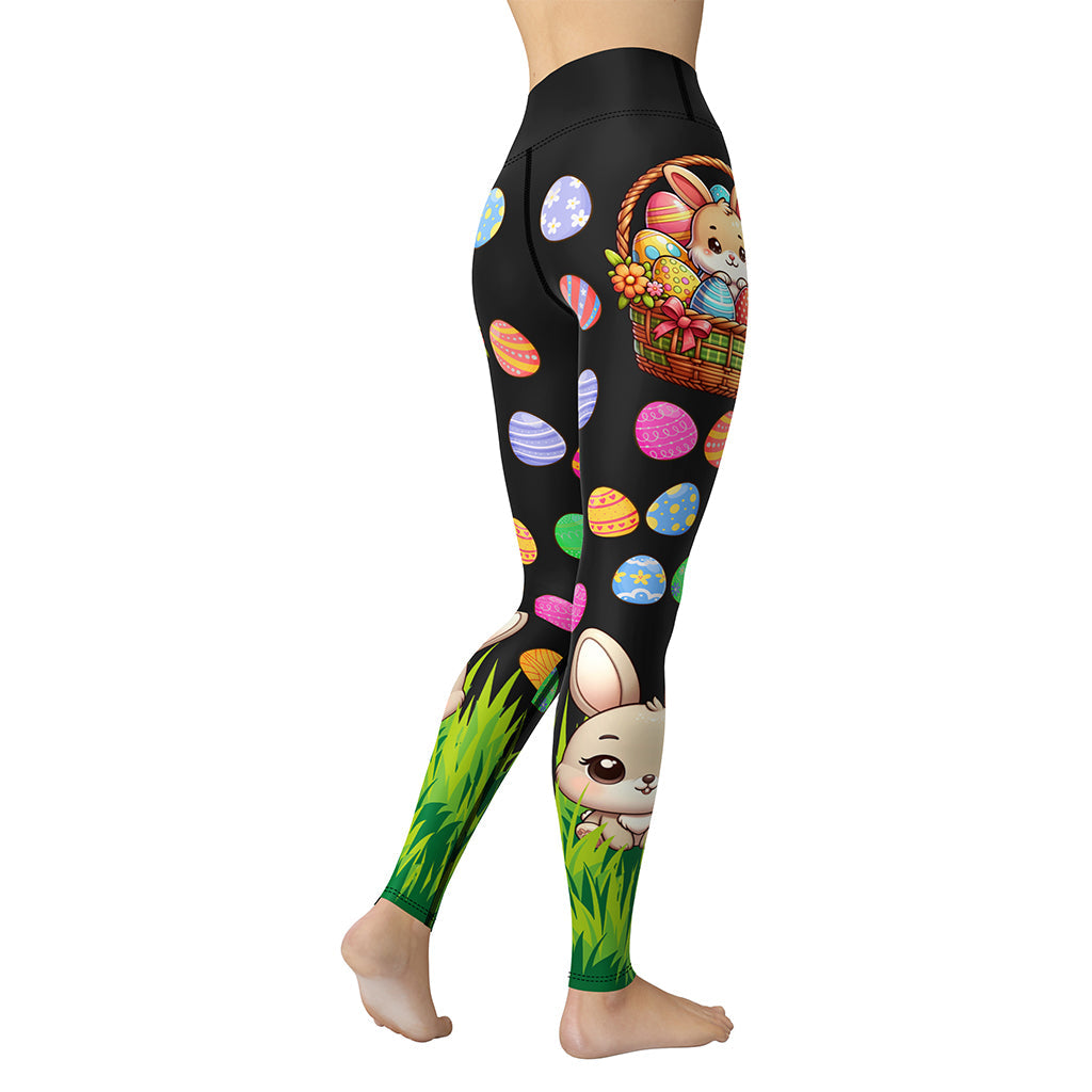 Easter Basket Yoga Leggings