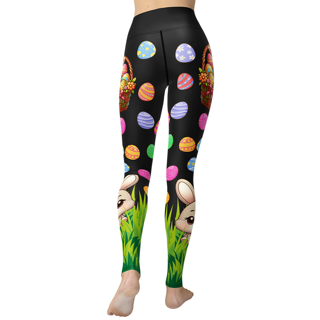 Easter Basket Yoga Leggings