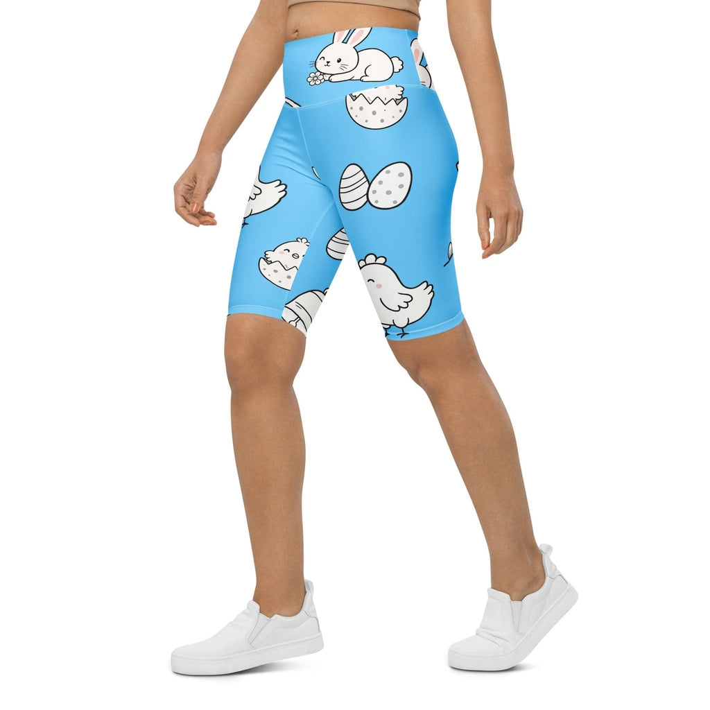 Easter Egg Hunt Biker Shorts