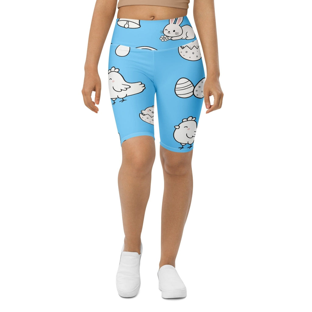 Easter Egg Hunt Biker Shorts