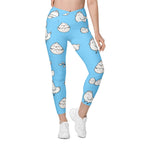 Easter Egg Hunt Crossover Leggings With Pockets