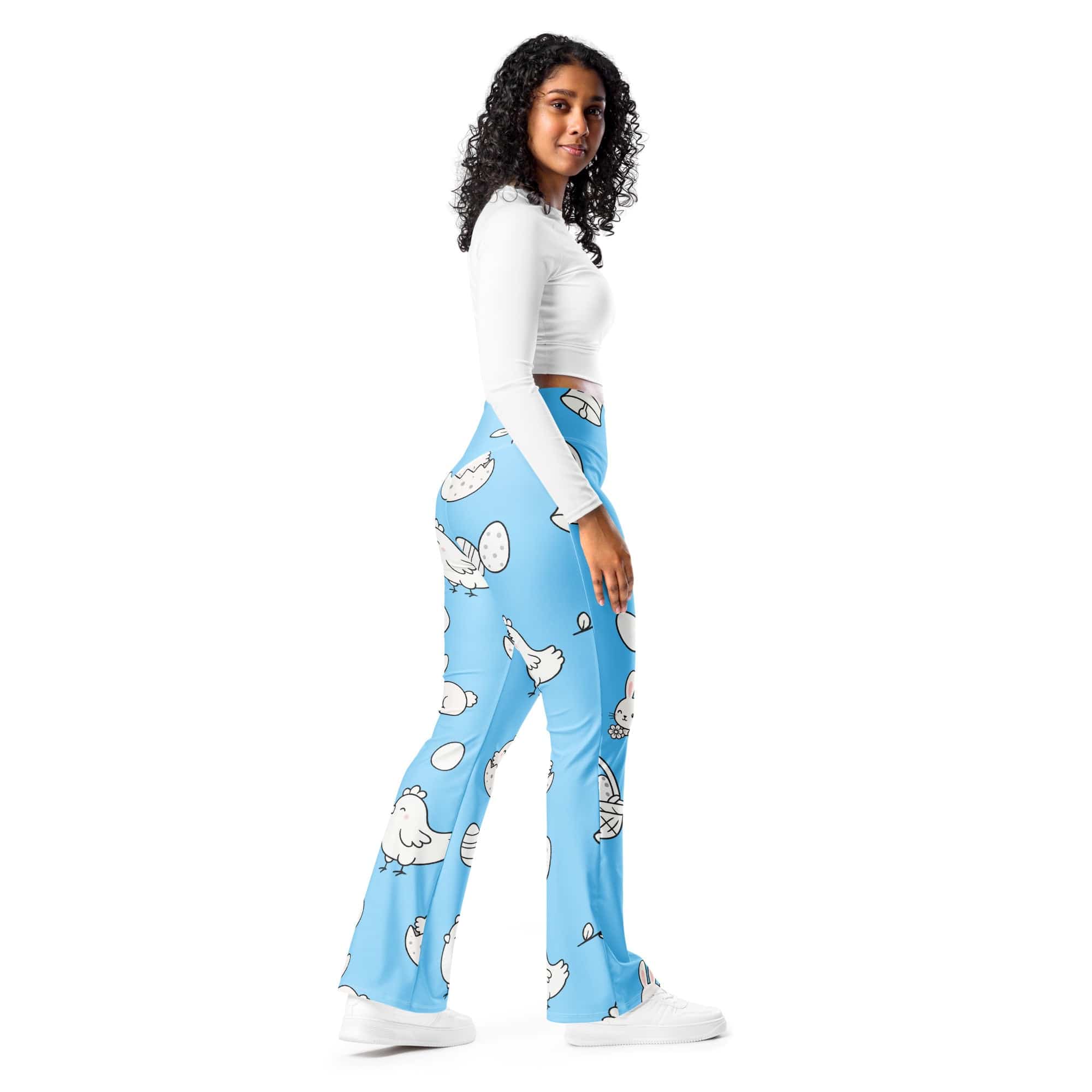 Easter Egg Hunt Flare Leggings
