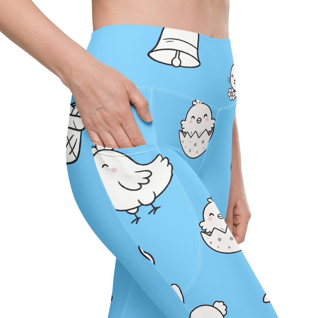 Easter Egg Hunt Leggings With Pockets
