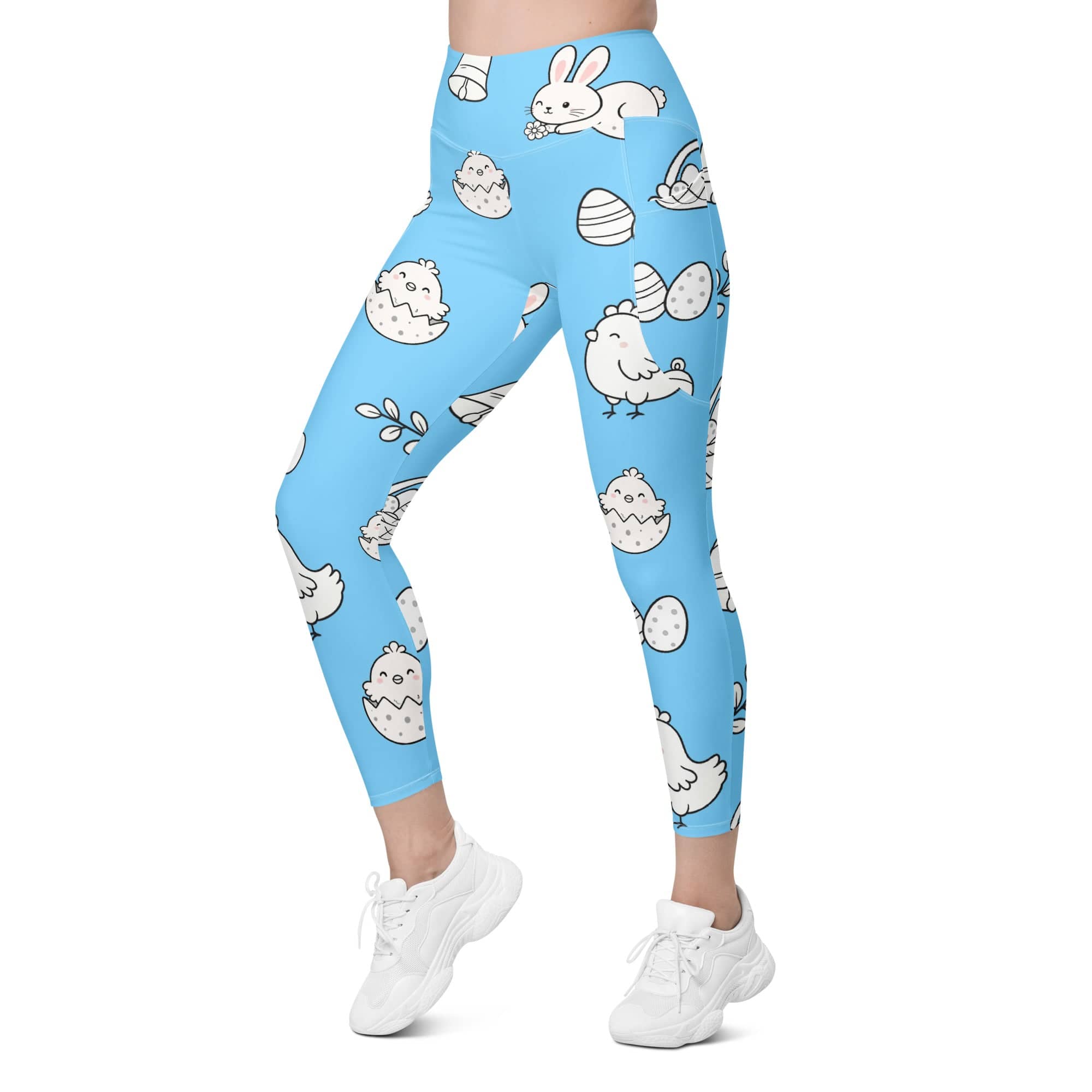 Easter Egg Hunt Leggings With Pockets