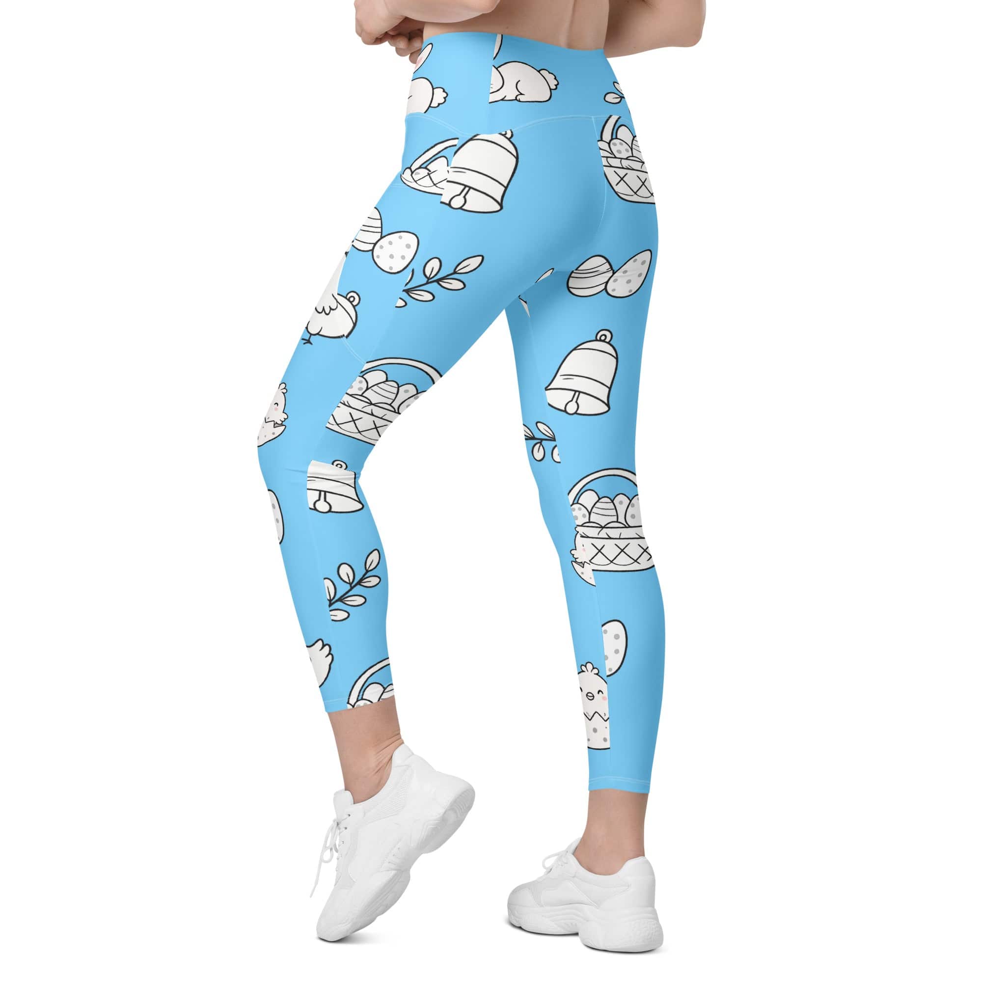 Easter Egg Hunt Leggings With Pockets