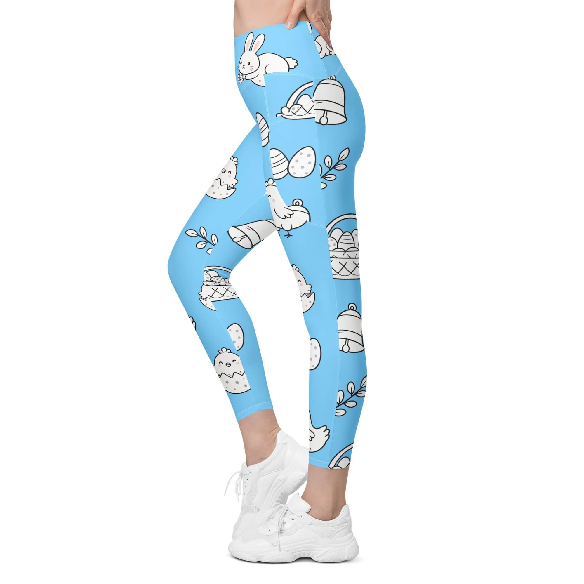 Easter Egg Hunt Leggings With Pockets