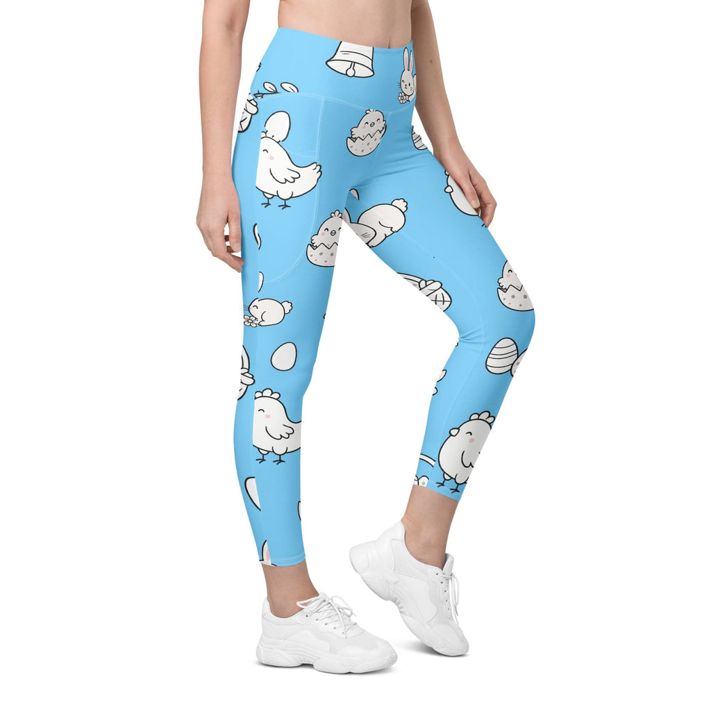 Easter Egg Hunt Leggings With Pockets