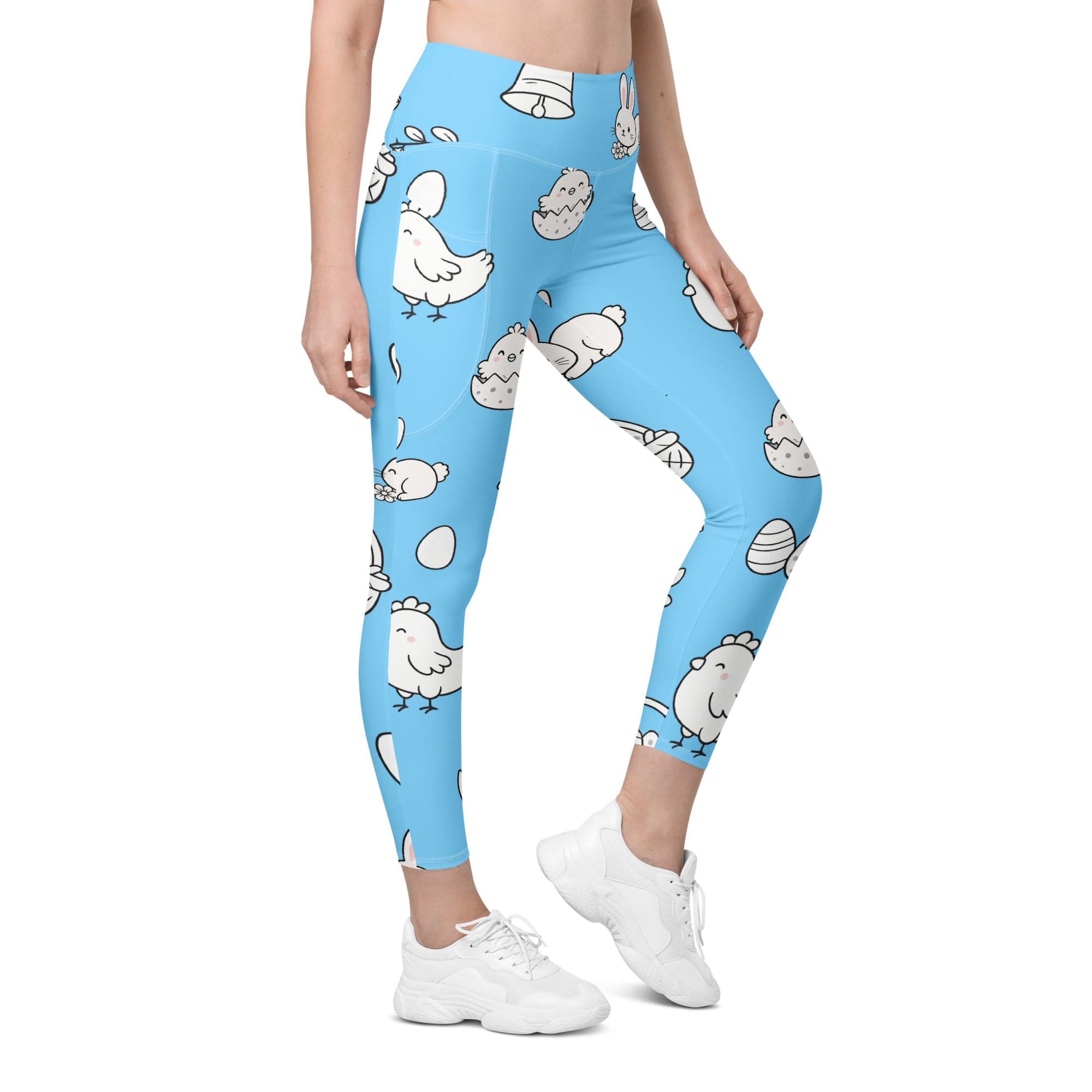 Easter Egg Hunt Leggings With Pockets