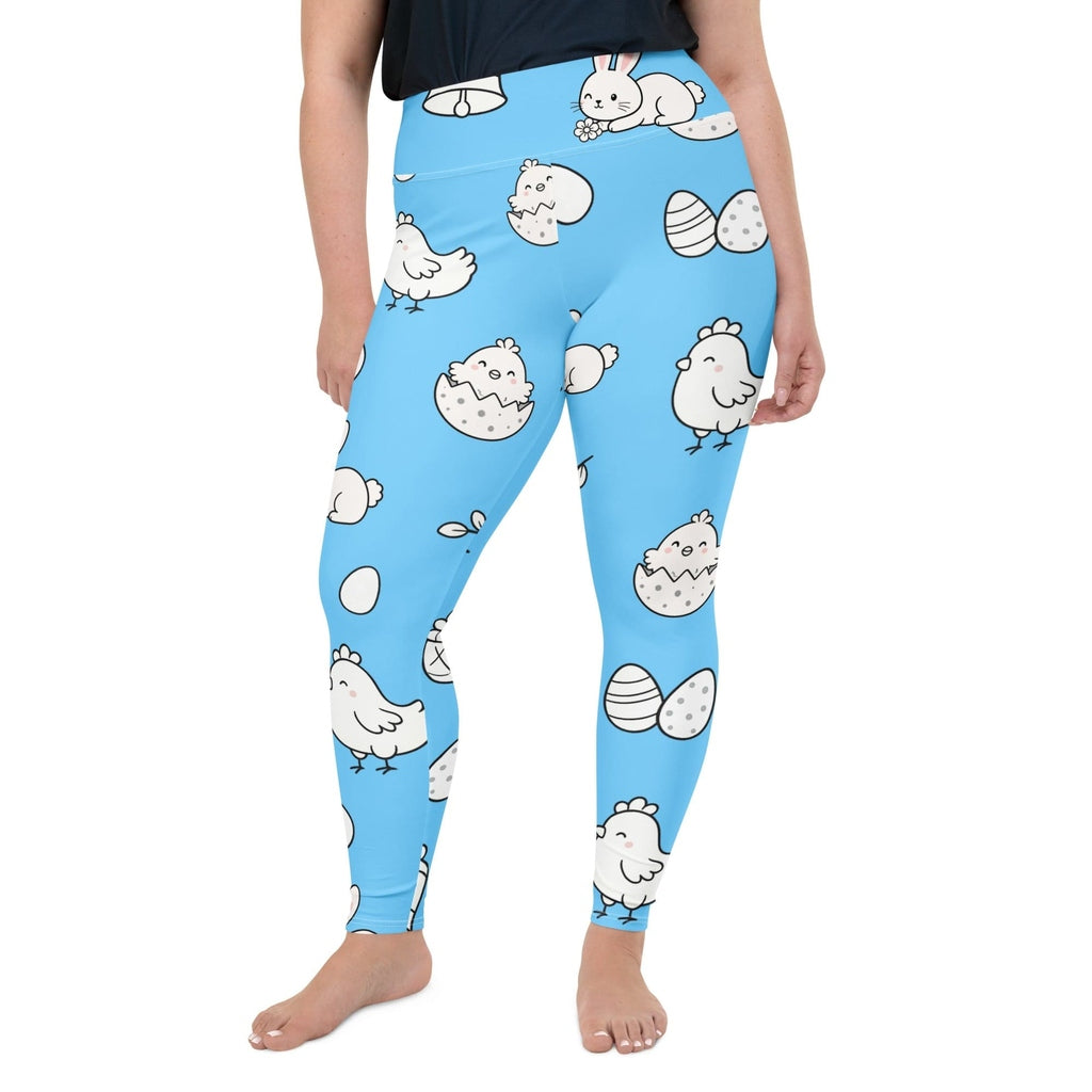 Easter Egg Hunt Plus Size Leggings