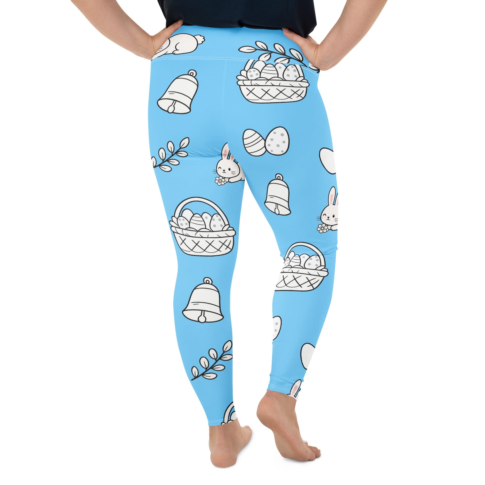 Easter Egg Hunt Plus Size Leggings